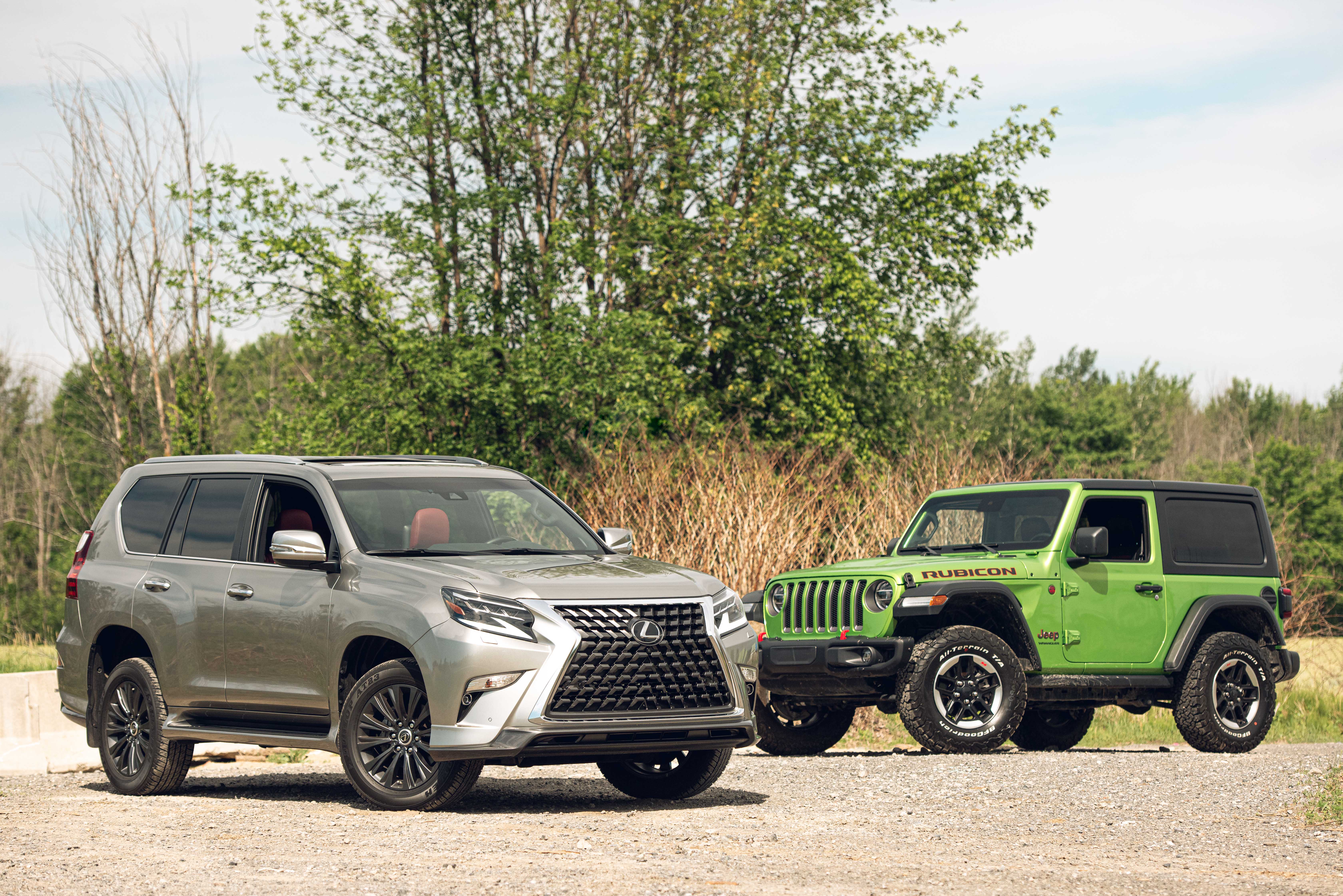 2020 Jeep Wrangler Rubicon vs Lexus GX 460: Different Classes Of 4x4