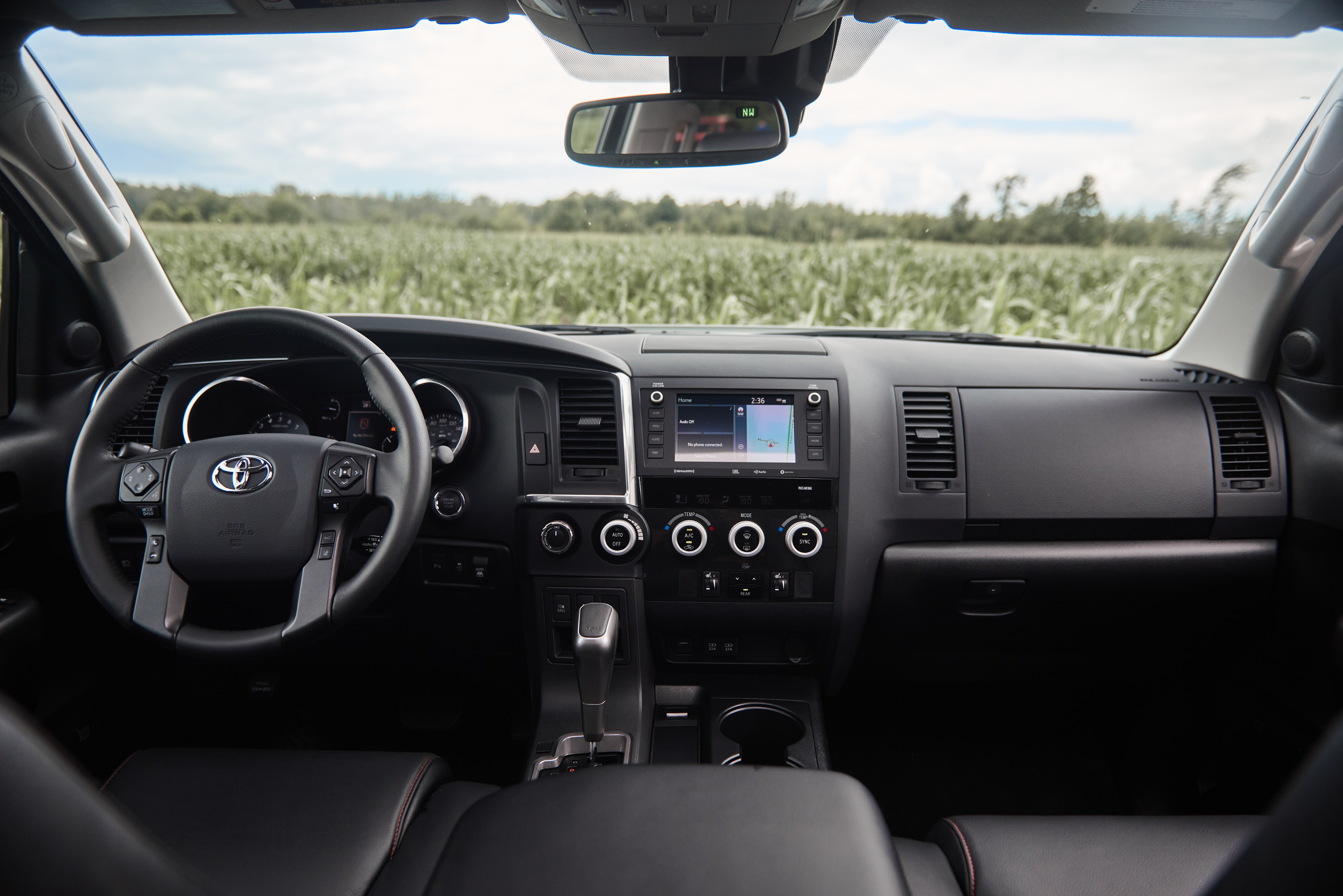 2020 Toyota Sequoia TRD Pro Interior | Clavey's Corner