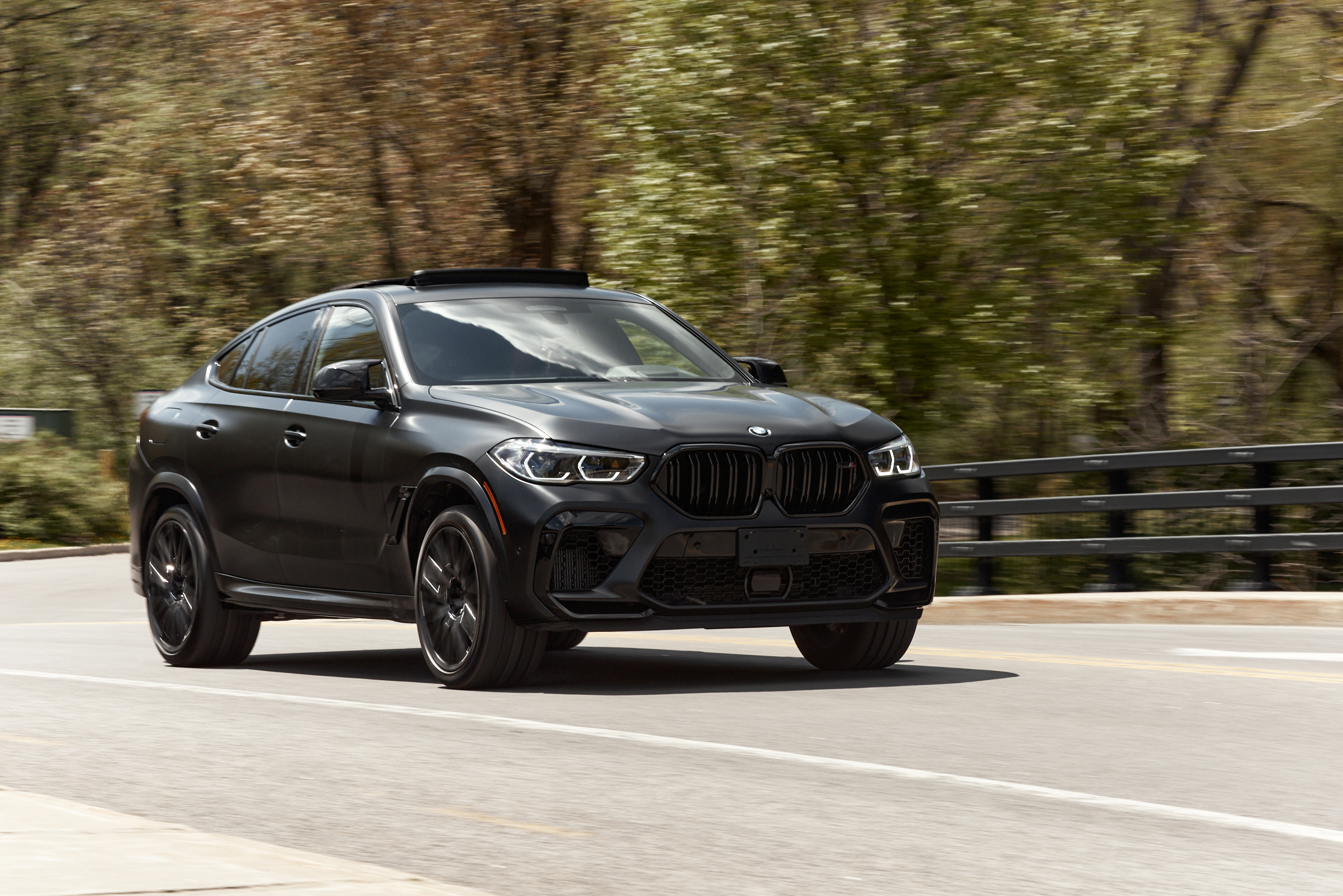 blacked out bmw x6